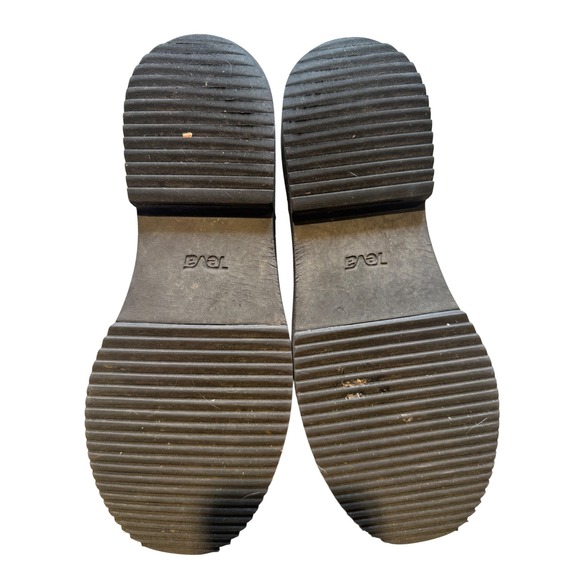 Teva Black Waterproof Chelsea Boots‎ Platform Lug Sole Women's US 9.5 eu 40.5 - Picture 5 of 7